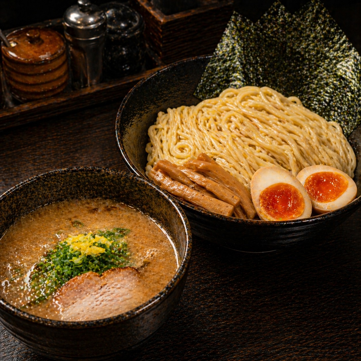 濃厚豚骨醤油つけ麺